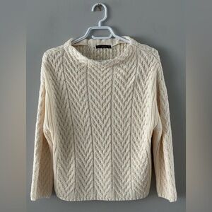 ⭐️Like New⭐️ Zara: Women’s Cable Knit Sweater- Size Medium